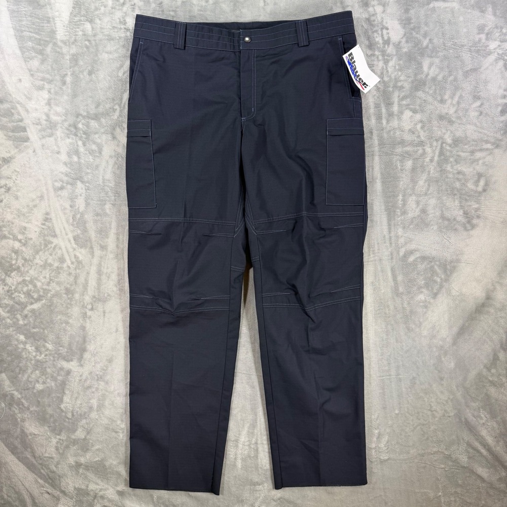 New Blauer 8835 Operational Trousers Mens 44 Reg Dark Blue Ripstop Cargo Pants